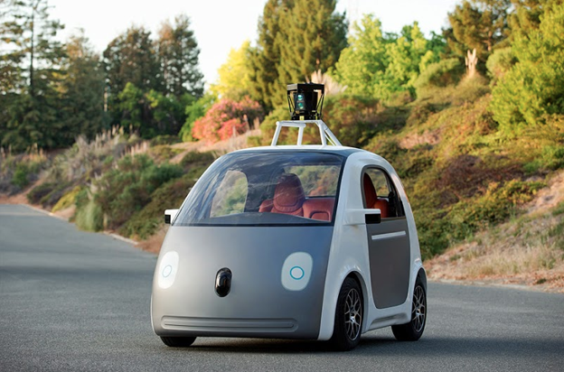 Prototipo de vehículo autónomo de Google 