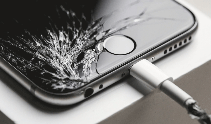 Shattered Iphone