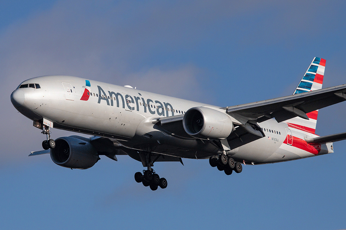 American Airlines Boeing 777 200